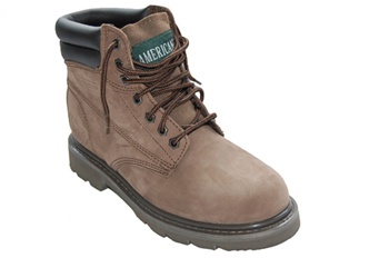 black steel toe work boots for mens