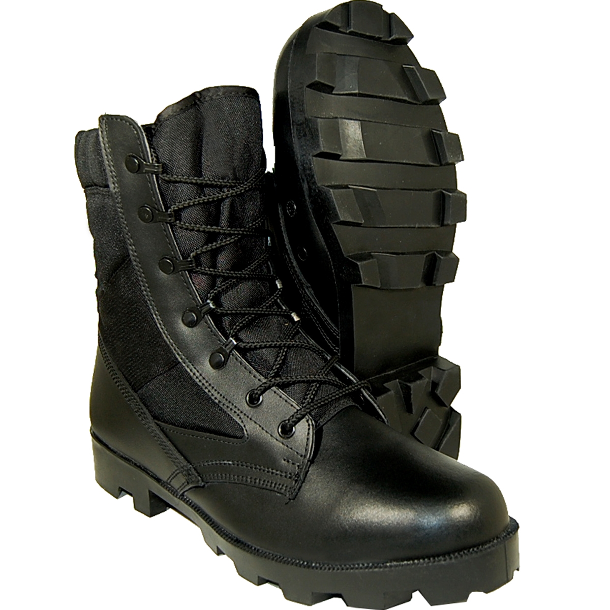 speed lace combat boots black