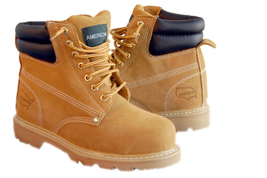 black steel toe work boots for mens